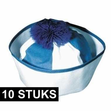 X matrozen petje blauw
